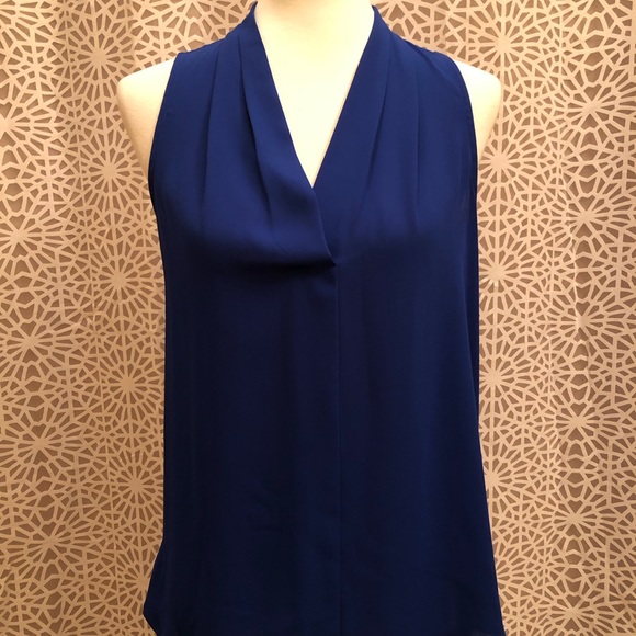 Vince Camuto Tops - Vince Camuto Blue Sleeveless Size Small Top